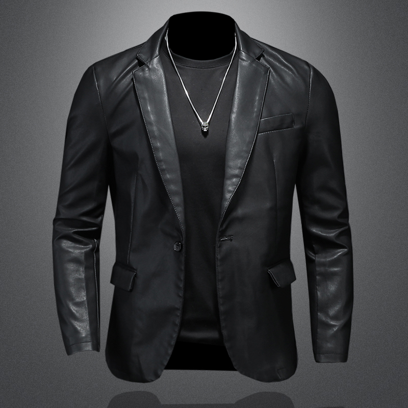 Leather Luxe™ | Men's Leather Jacket | Classic Design, Soft Texture & Comfortable Fit