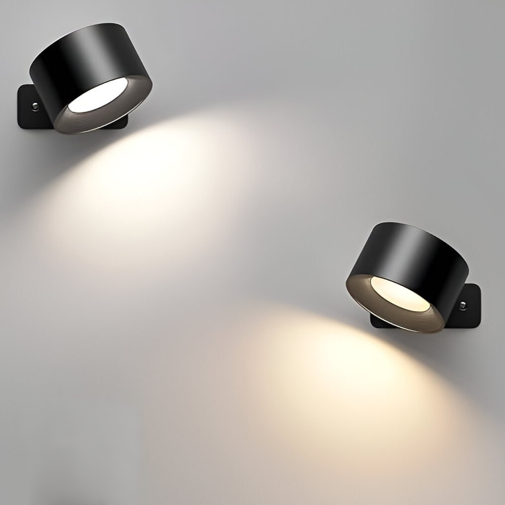 Cordless Wall Lamp - Battery Operated LED Light Fixture for Indoor & Outdoor Use
