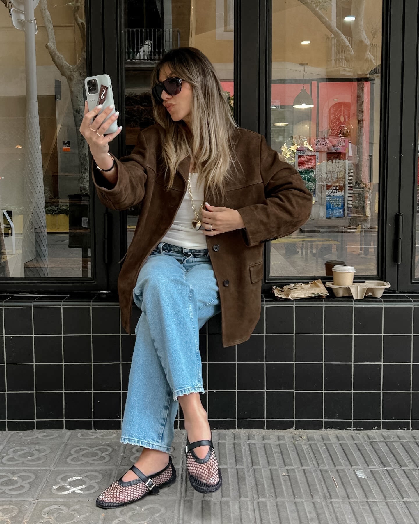 Suede Jacket for Women - Stylish Women's Outerwear in Soft Suede Material
