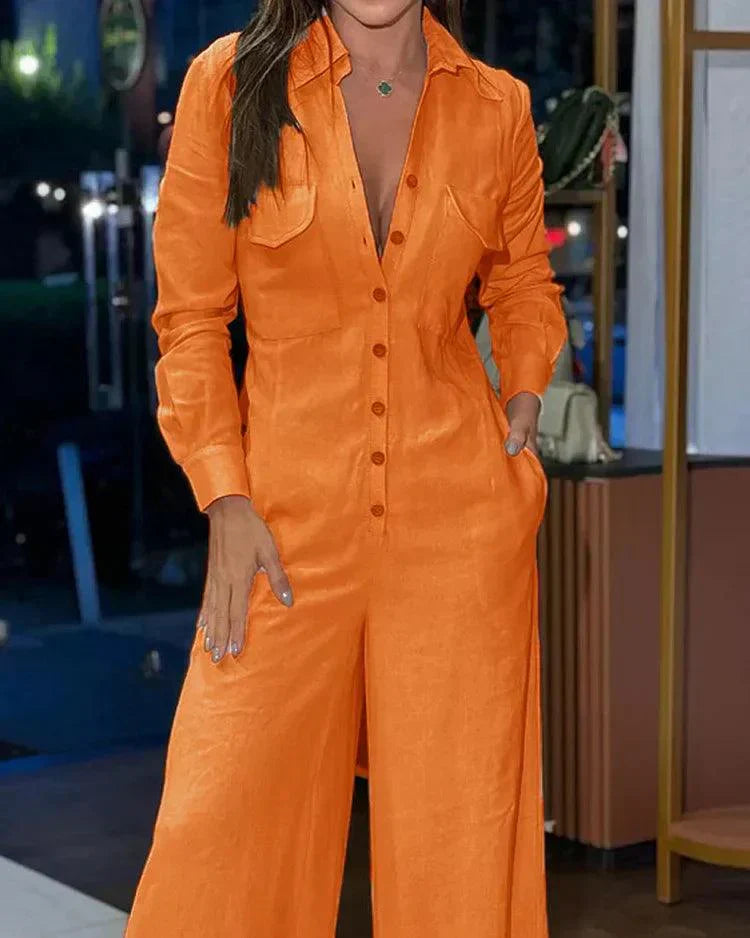 Jumpsuit Bella™ | Women's Wide-Leg Jumpsuit | Sleeveless Design, Breathable Fabric & Relaxed Fit