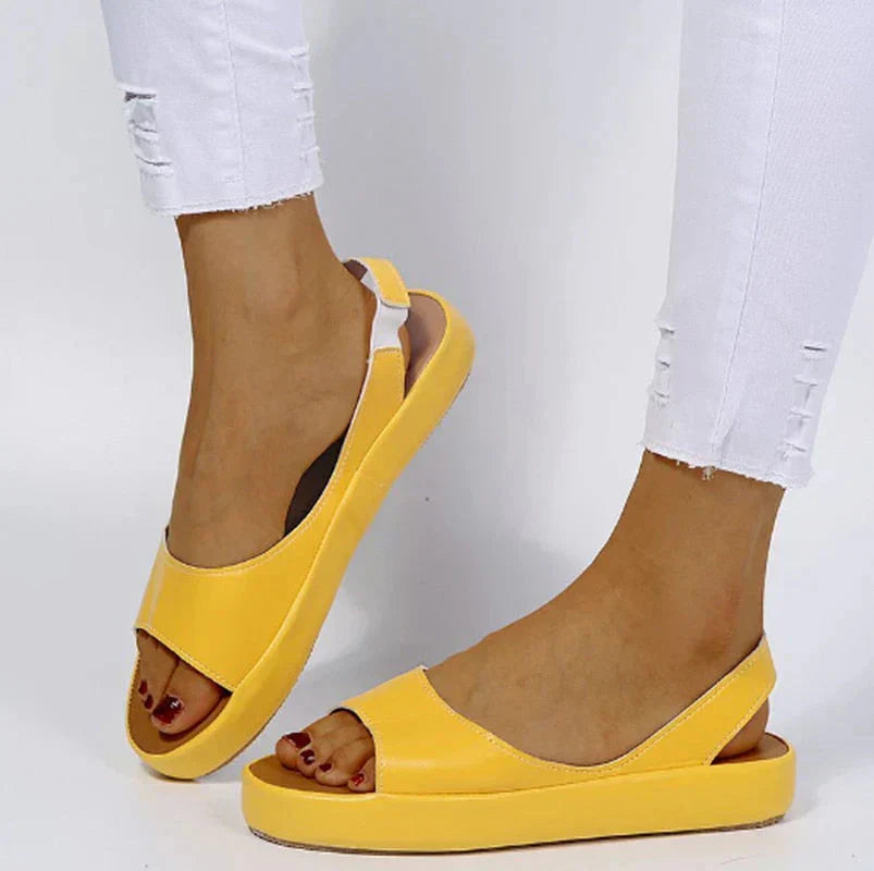 OrthoWave™ | Women's Orthopedic Summer Sandals | Breathable Design, Adjustable Straps & Arch Support