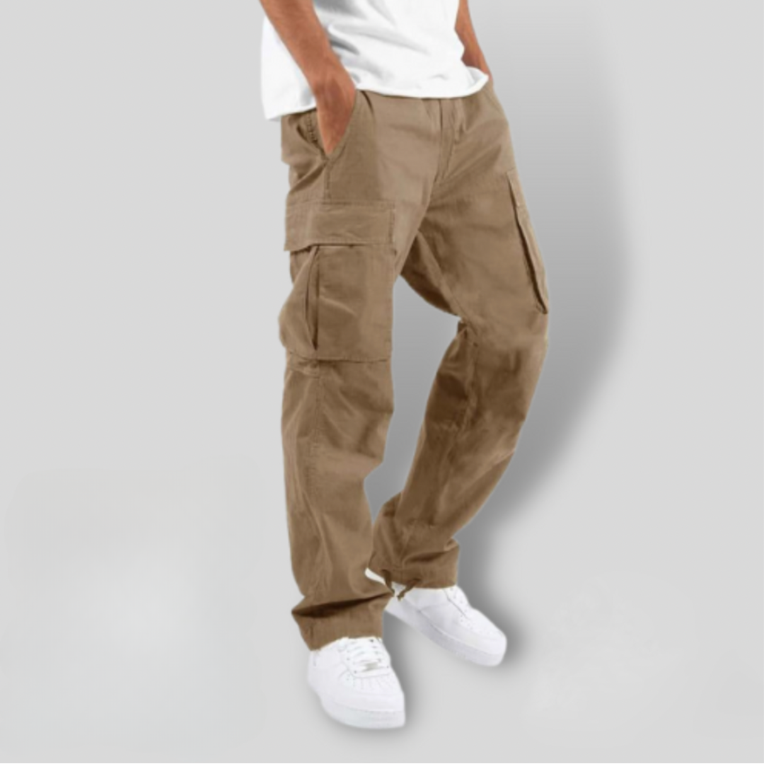 CargoFlex™ | Men's Elastic Waist Cargo Pants | Durable Fabric, Multiple Pockets & Comfortable Fit