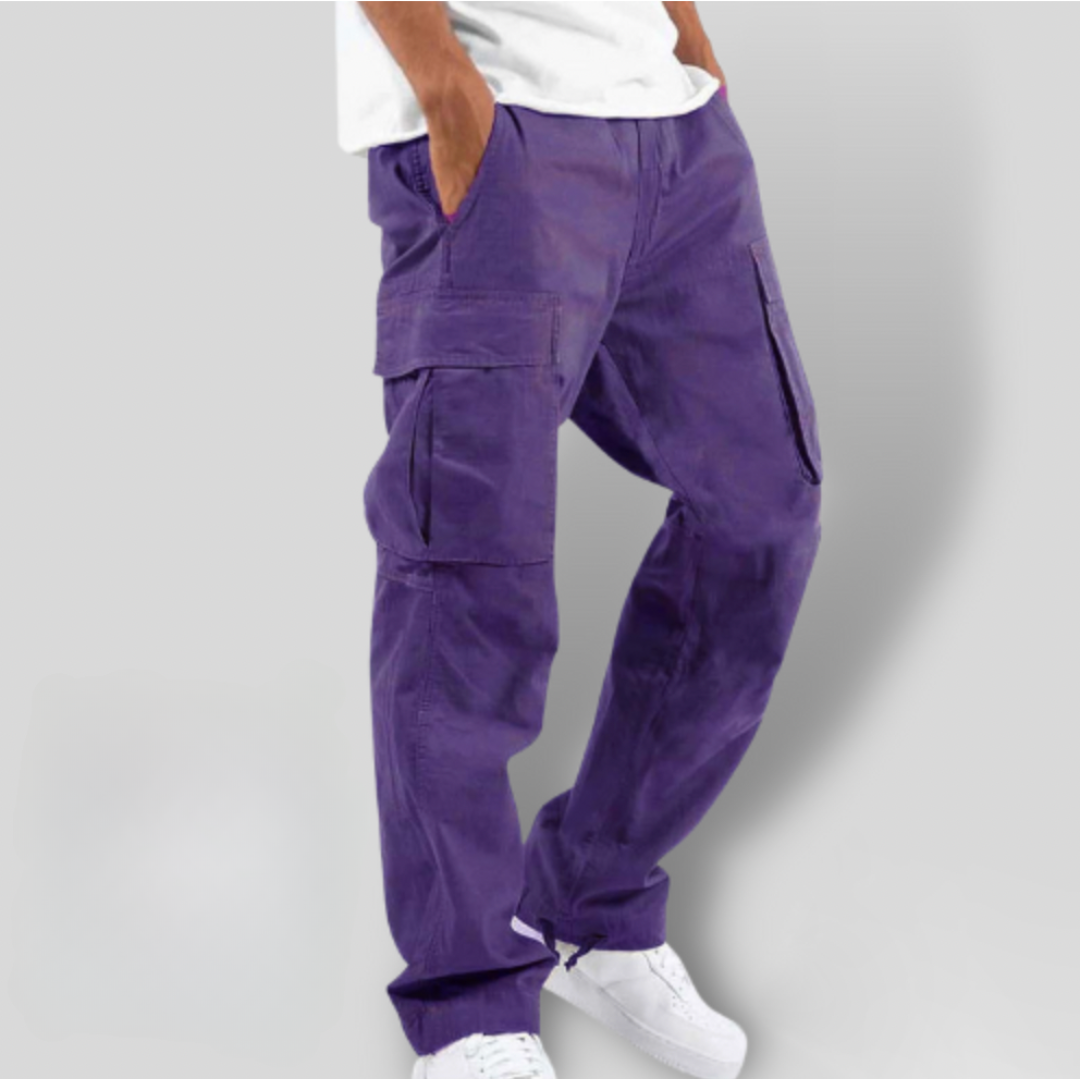 CargoFlex™ | Men's Elastic Waist Cargo Pants | Durable Fabric, Multiple Pockets & Comfortable Fit