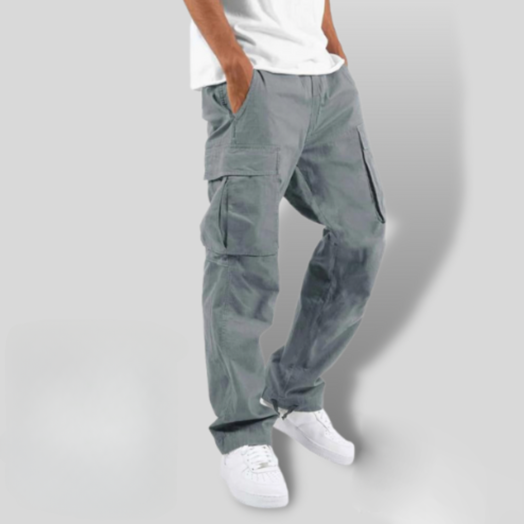 CargoFlex™ | Men's Elastic Waist Cargo Pants | Durable Fabric, Multiple Pockets & Comfortable Fit