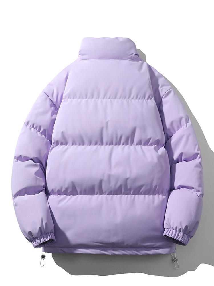 Quilted Haven™ | Men's Warm Stand Collar Zipper Jacket | Insulated, Lightweight, Stylish Design for Cold Weather