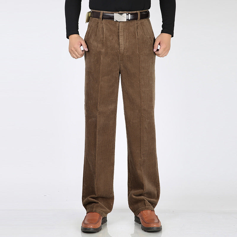 Corduroy Max™ | Men's Classic Fit Corduroy Pants | Durable Fabric, Belt Loops & Comfortable Design
