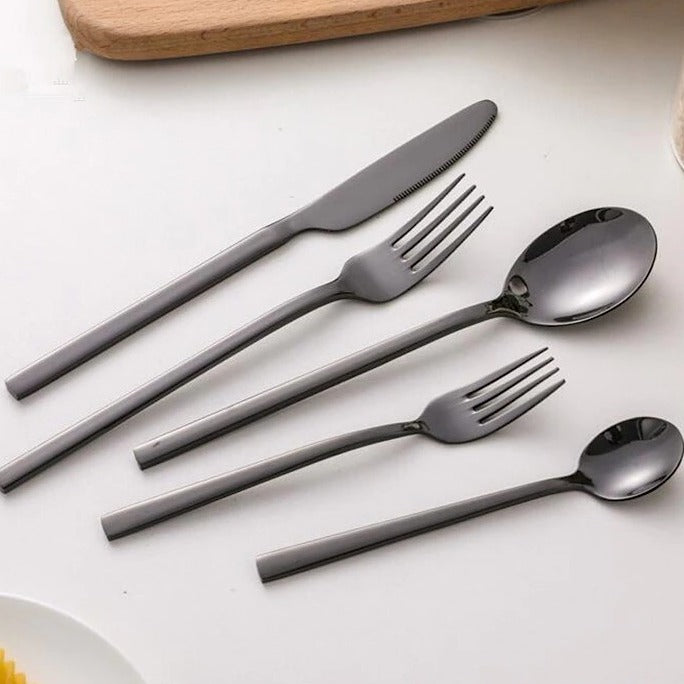 Gold Cutlery Set – Elegant and Modern Utensil Set | Stylish and Durable Cutlery for Home and Special Events