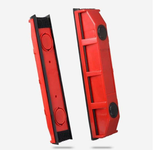 Magnetic Window Cleaner Tool with Dual-Sided Design for Streak-Free Cleaning of High Windows and Hard-to-Reach Areas