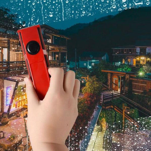 Magnetic Window Cleaner Tool with Dual-Sided Design for Streak-Free Cleaning of High Windows and Hard-to-Reach Areas