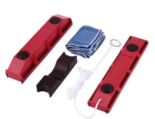 Magnetic Window Cleaner Tool with Dual-Sided Design for Streak-Free Cleaning of High Windows and Hard-to-Reach Areas