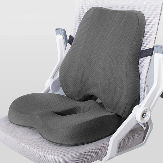 Orthopedic Seat Cushion for Office Chairs – Best Back Support for Lower Back Pain