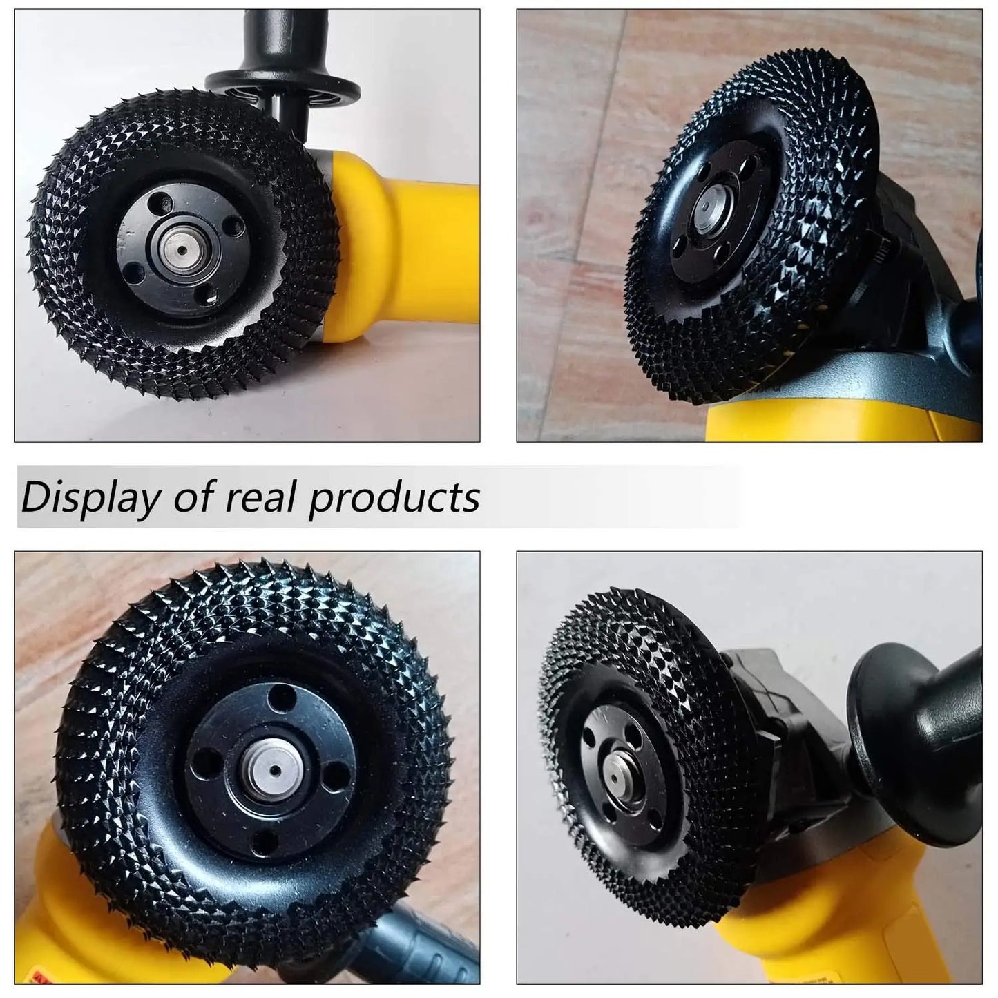 22-Tooth Chain Grinding Disc for Efficient Wood Cutting and Shaping on Angle Grinders