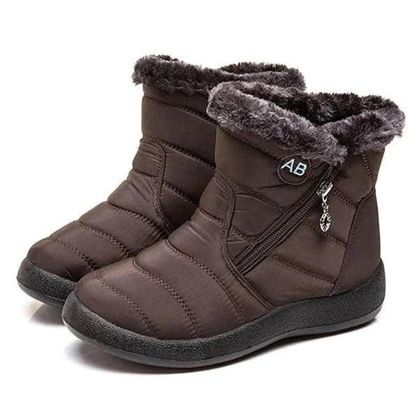 Ladies Thermal Wellington Boots with Fleece Lining – Non-Slip Sole for Cold Weather & Outdoor Activities"