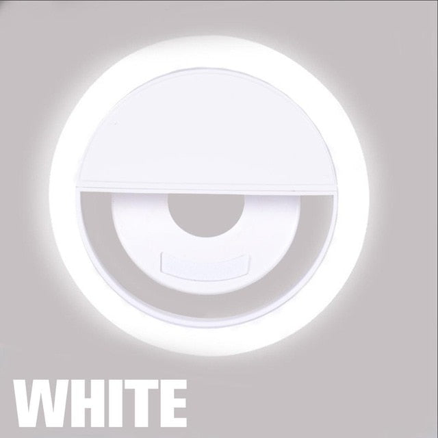 LED Selfie Ring Light with Adjustable Brightness and Tripod Stand for Photography, Makeup, and Video Streaming