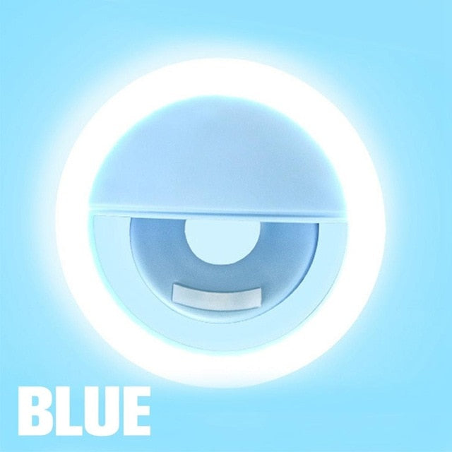 LED Selfie Ring Light with Adjustable Brightness and Tripod Stand for Photography, Makeup, and Video Streaming