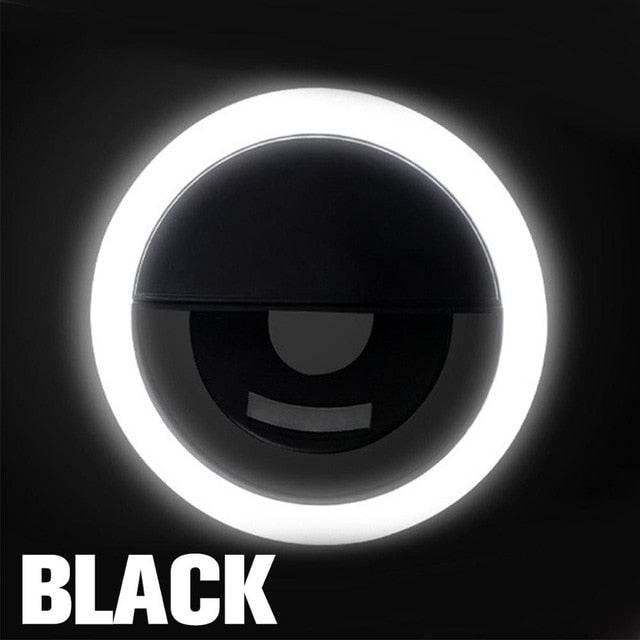 LED Selfie Ring Light with Adjustable Brightness and Tripod Stand for Photography, Makeup, and Video Streaming