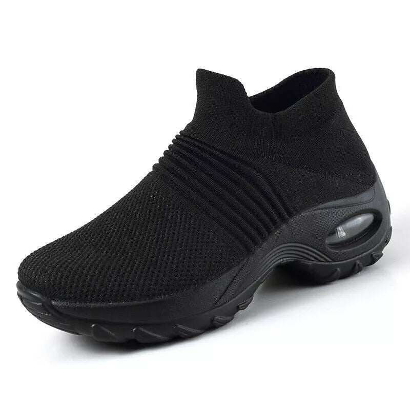 Women's Slip-On Orthopedic Trainers | Air Cushion Comfort, Breathable Mesh & Non-Slip Sole for All-Day Wear