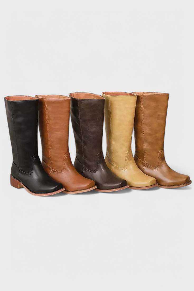 Modern Classic Boots for Women - All-Season Wear, Comfortable Footwear, Versatile Design