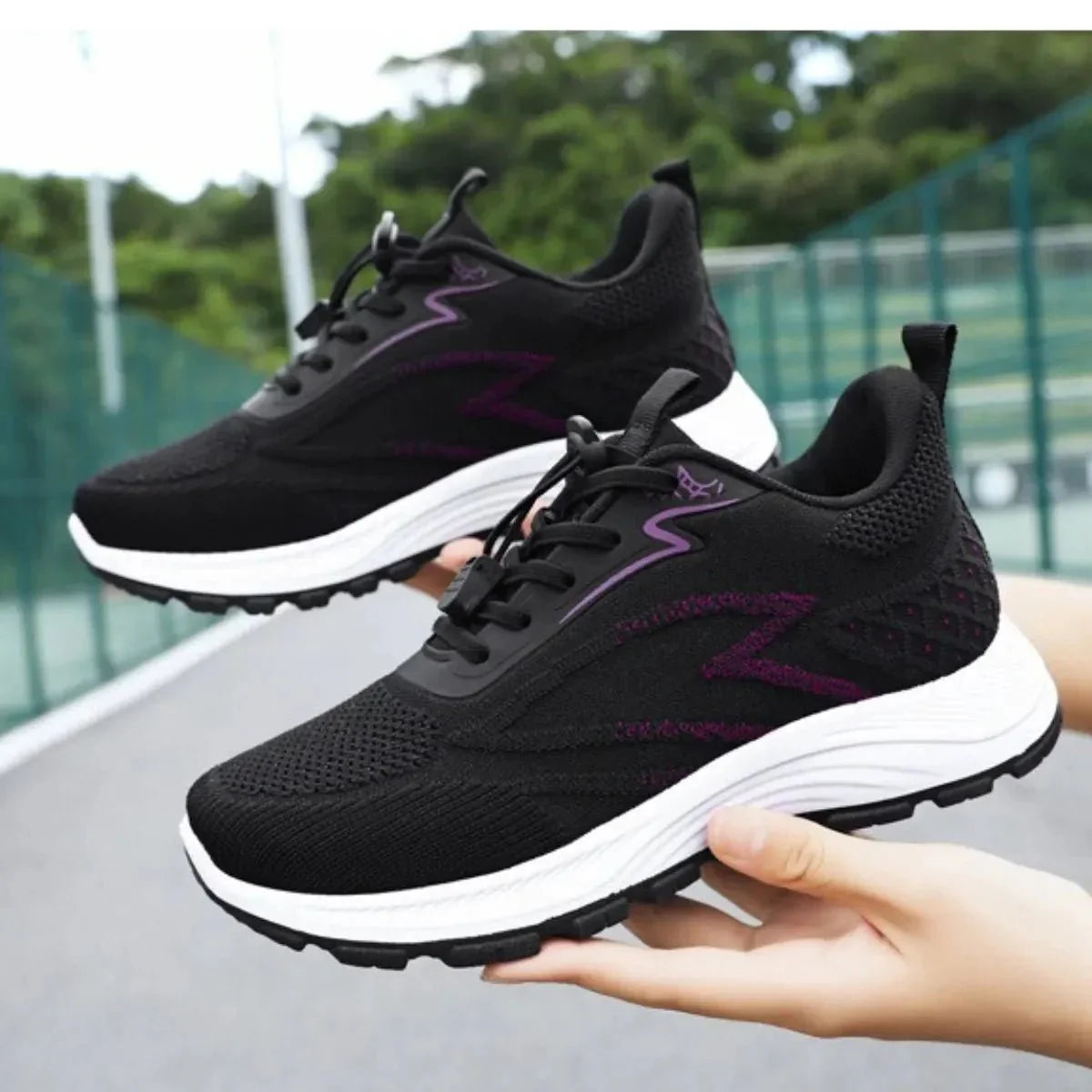 Ladies Lightweight Walking Trainers with Rocker Sole – Easy Walk Pro Design for All-Day Comfort & Pain Relief