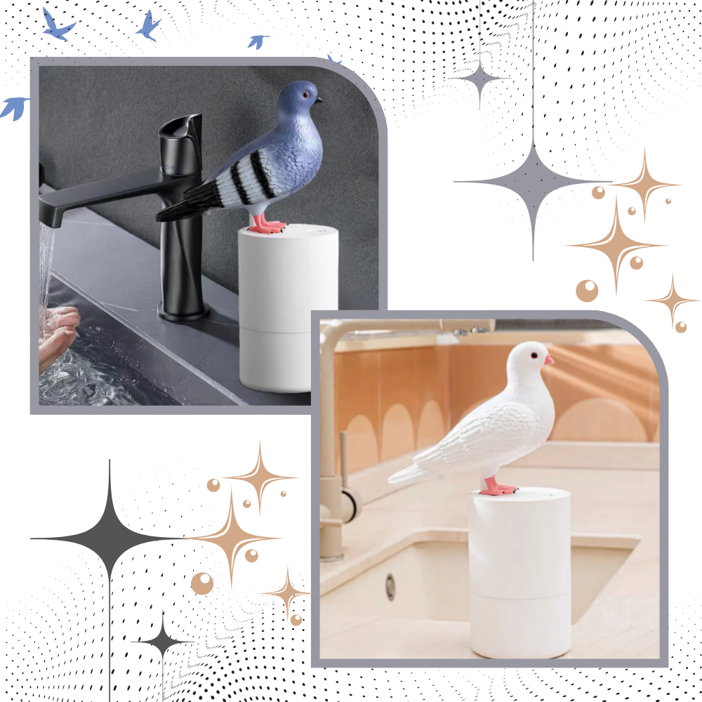 Pigeon Soap Dispenser with Sensor – Touchless, Hygienic Soap Dispenser for Modern Homes