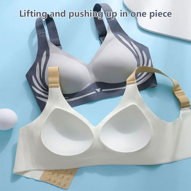 Lifting Anti-Sagging Wireless Push-Up Bra | Comfortable Fit, Adjustable Straps, Seamless Design