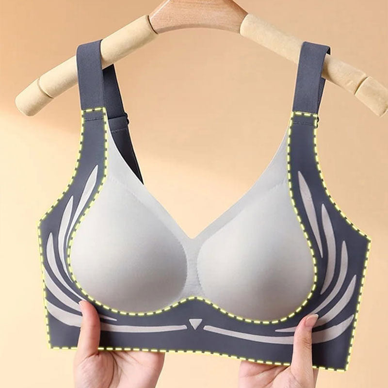 Lifting Anti-Sagging Wireless Push-Up Bra | Comfortable Fit, Adjustable Straps, Seamless Design