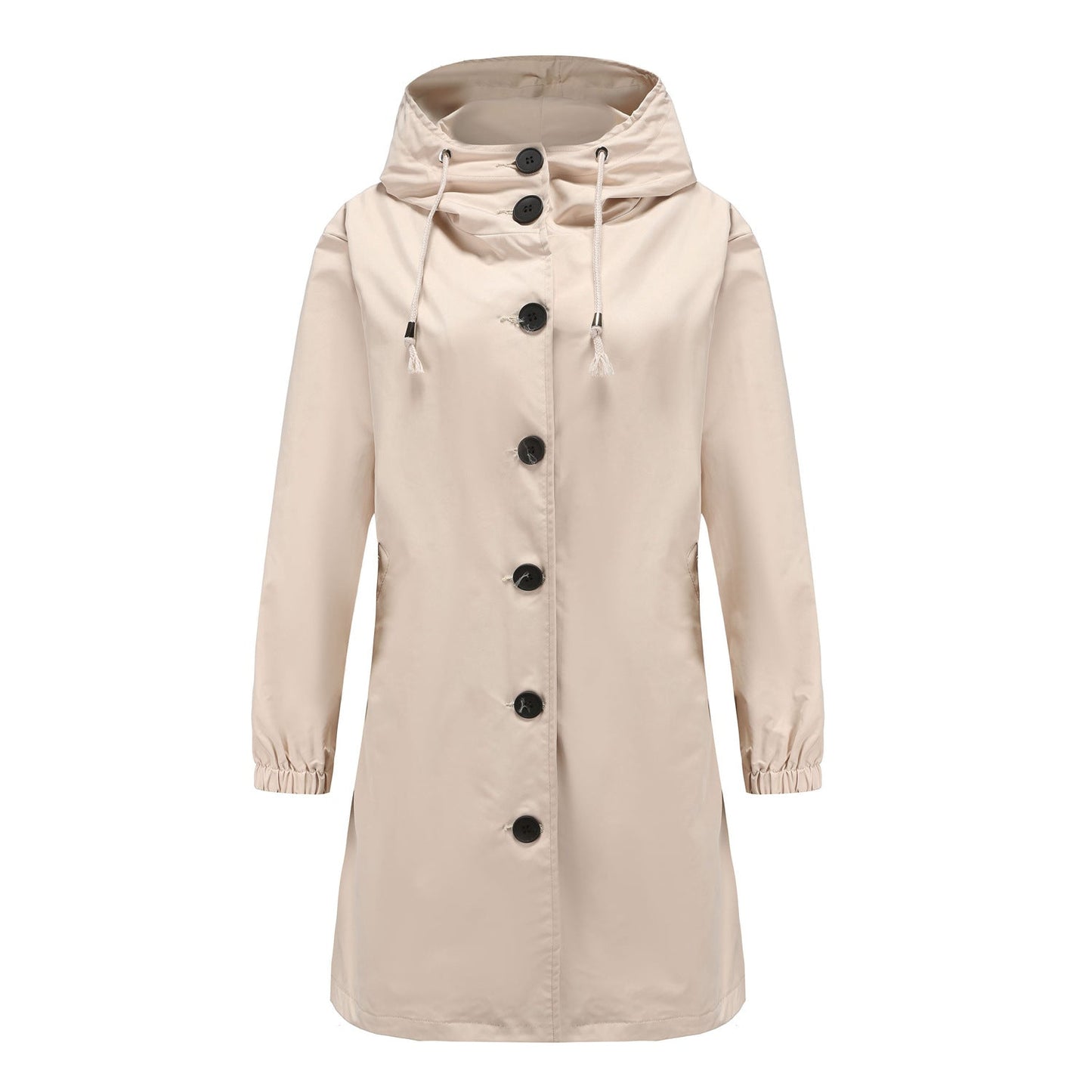 AquaGuard™ | Women's Waterproof Rain Jacket | Lightweight Hooded Windbreaker for Outdoor Casual Wear