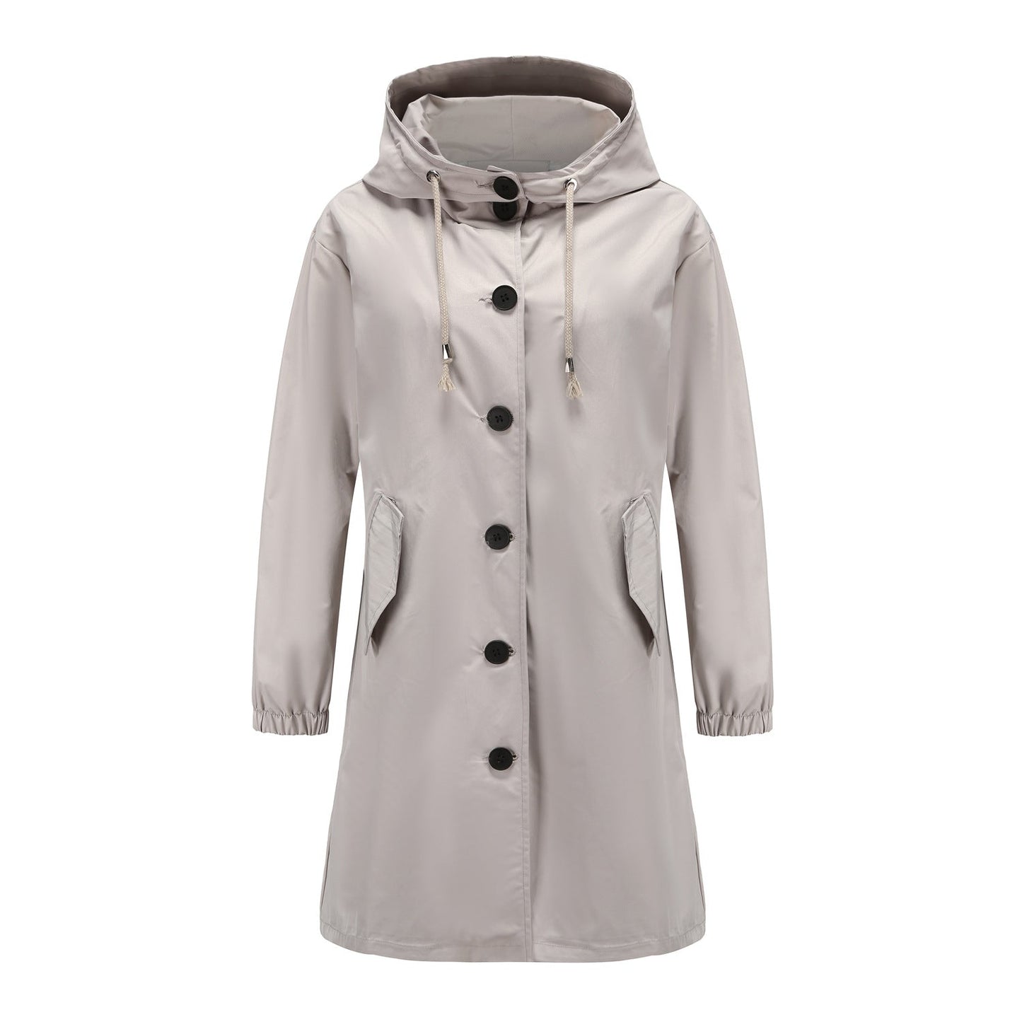 AquaGuard™ | Women's Waterproof Rain Jacket | Lightweight Hooded Windbreaker for Outdoor Casual Wear