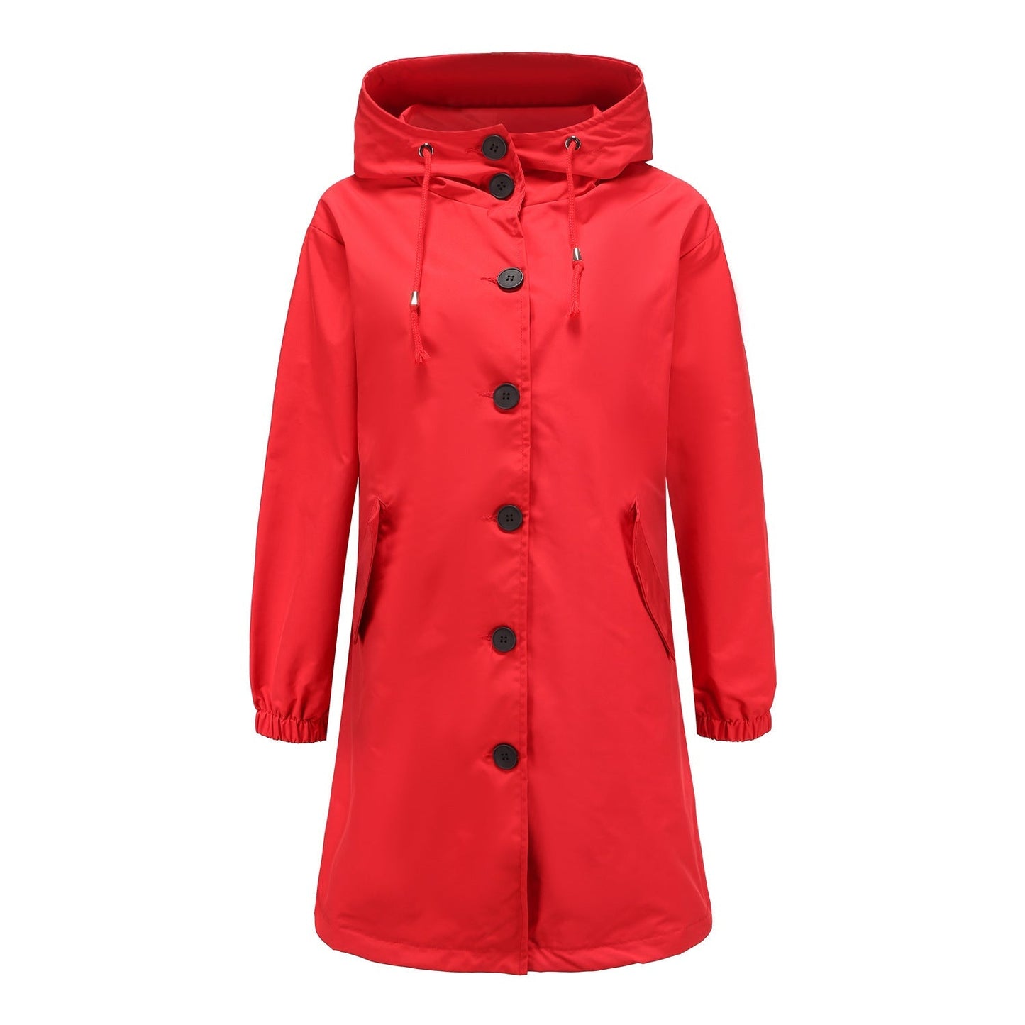 AquaGuard™ | Women's Waterproof Rain Jacket | Lightweight Hooded Windbreaker for Outdoor Casual Wear