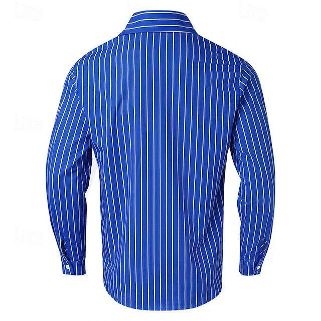 Button-Up Alex™ | Men's Long Sleeve Casual Shirt | Breathable Cotton, Classic Fit, Stylish Button Closure