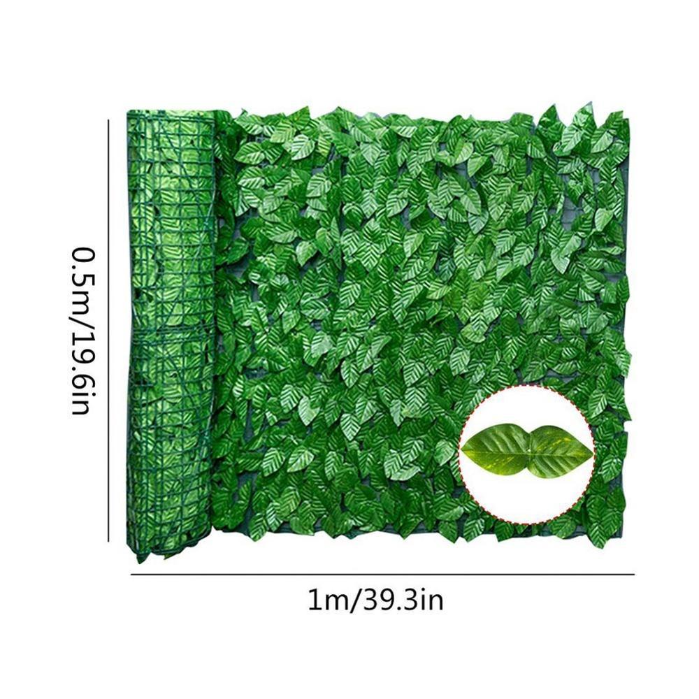 Artificial Leaf Privacy Fence Panels