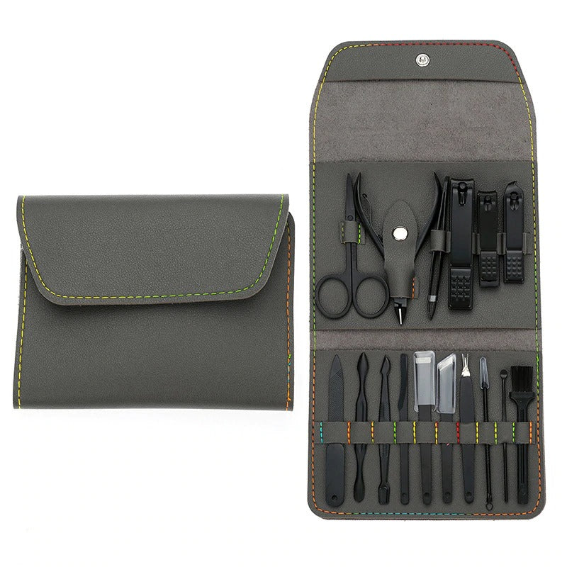 New 16 In 1 Manicure Kit Stainless Steel Nail Cutter