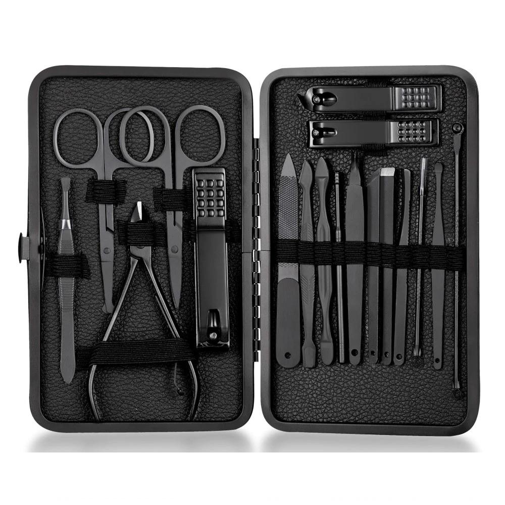 7 to 18 Pcs Nail Clippers Manicure Tool Set