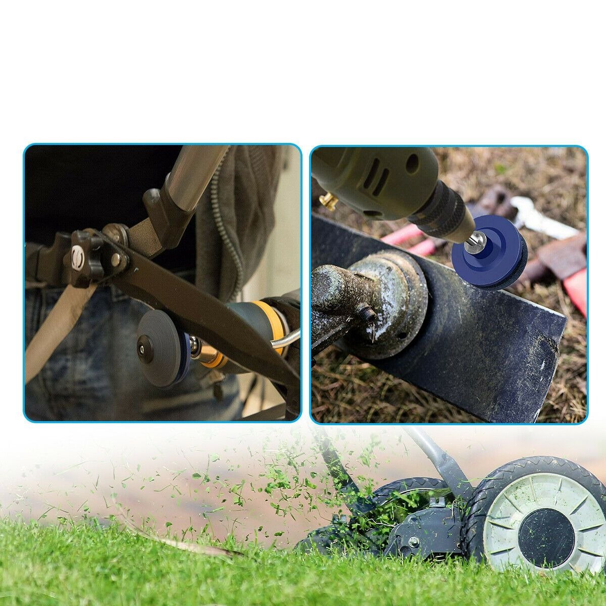 Lawn Mower Blade Sharpener (2 Pack)