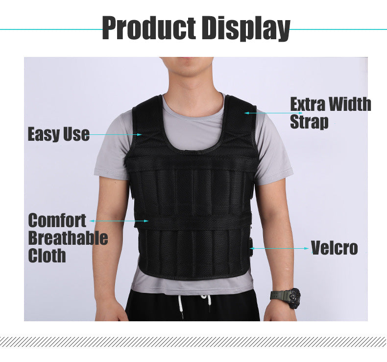 Weight Vest 30Kg - Weighted Vest Workout