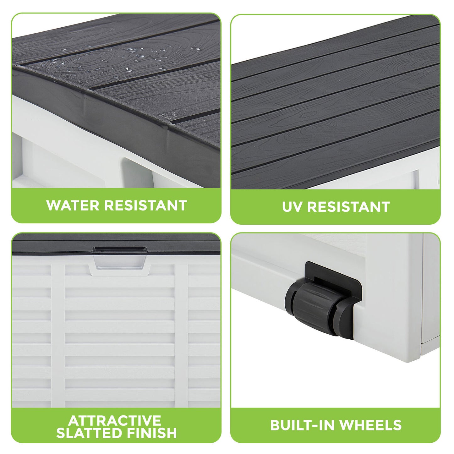 260L Outdoor Garden Storage box