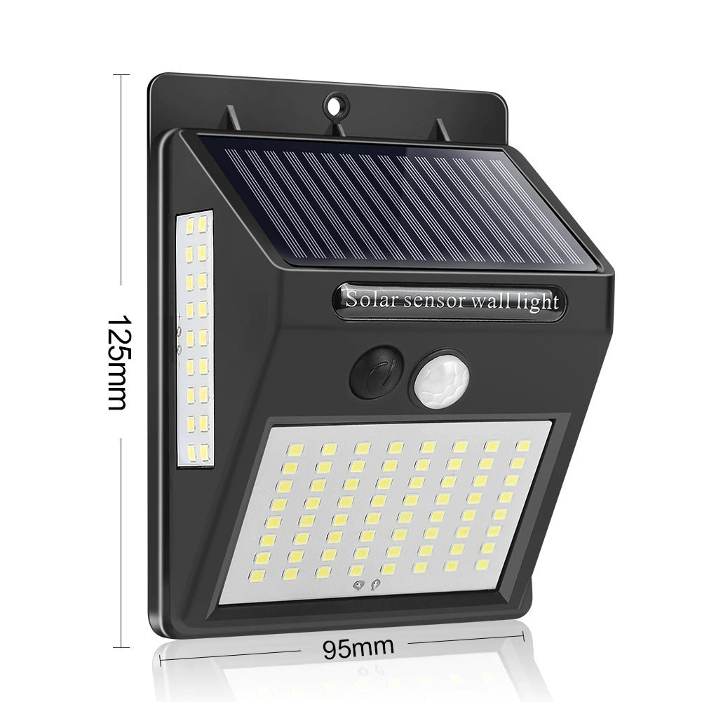 144 Leds Solar Light Security Motion Sense
