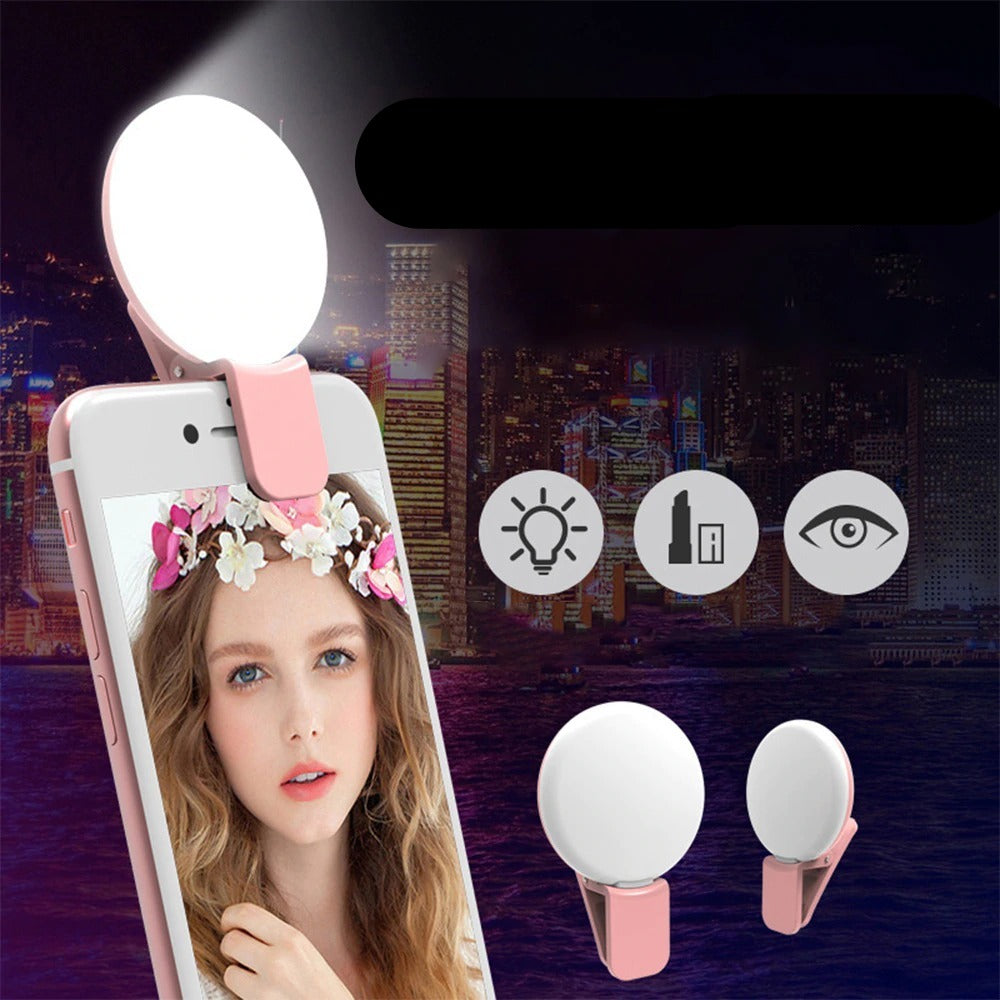 Portable Selfie Ring Light For Phone LED Round led