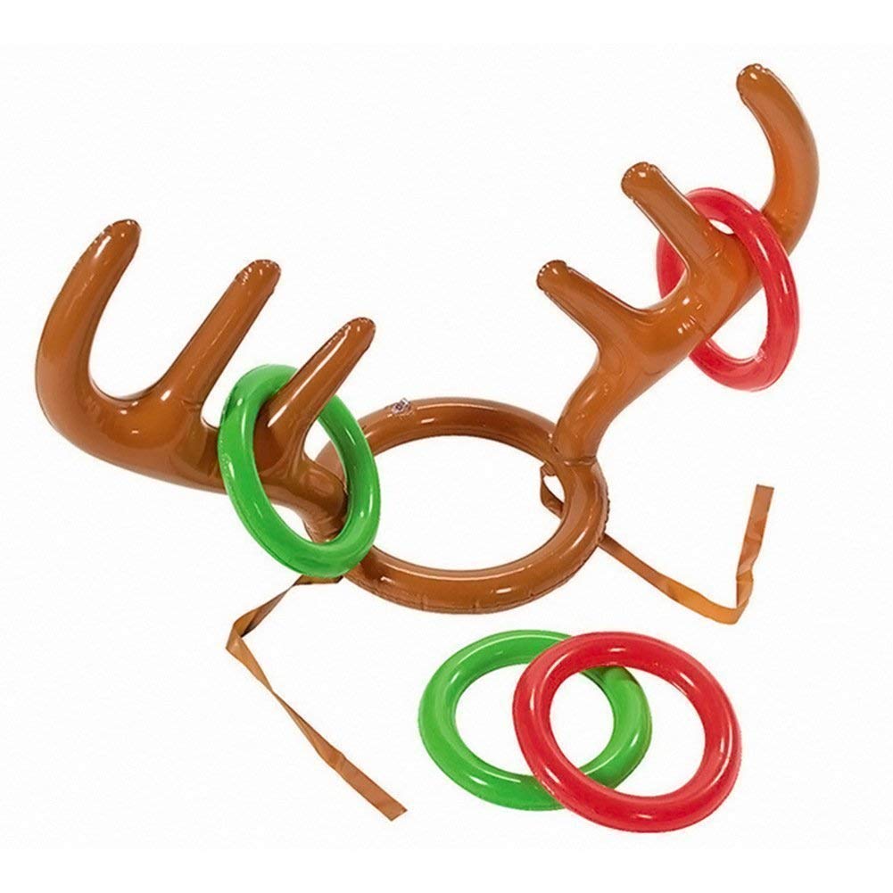 Reindeer Ring Toss - Inflatable Reindeer Ring Toss