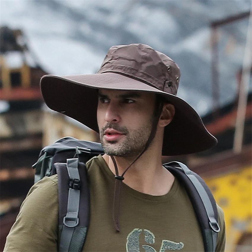 Fashion Summer Sun Hats for Men Outdoor Hunting Fishing Hat