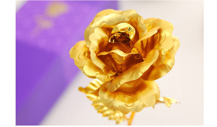 Golden Rose 24k Gold Rose Romantic Forever