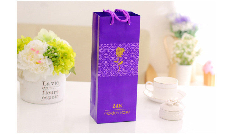 Golden Rose 24k Gold Rose Romantic Forever