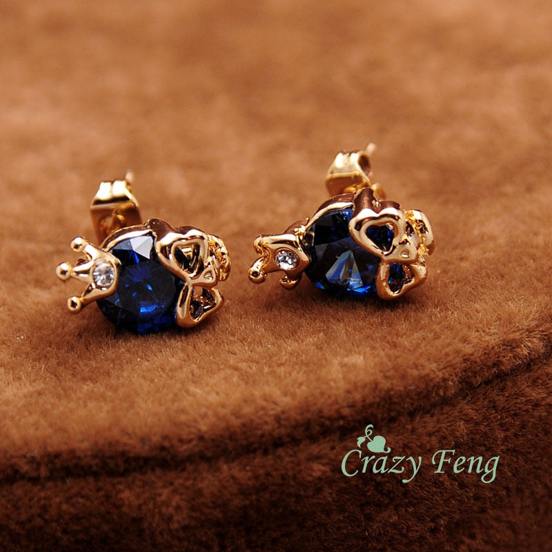 Skull Earings - Diamonds Skull Earrings