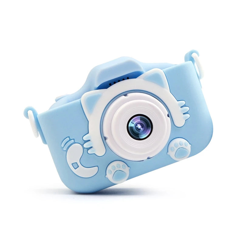 Kids Camera Protective Cover Case Children Camera Silicone Shell Cute Cartoon Camera Toys Child Outdoor Photography Camera Cover