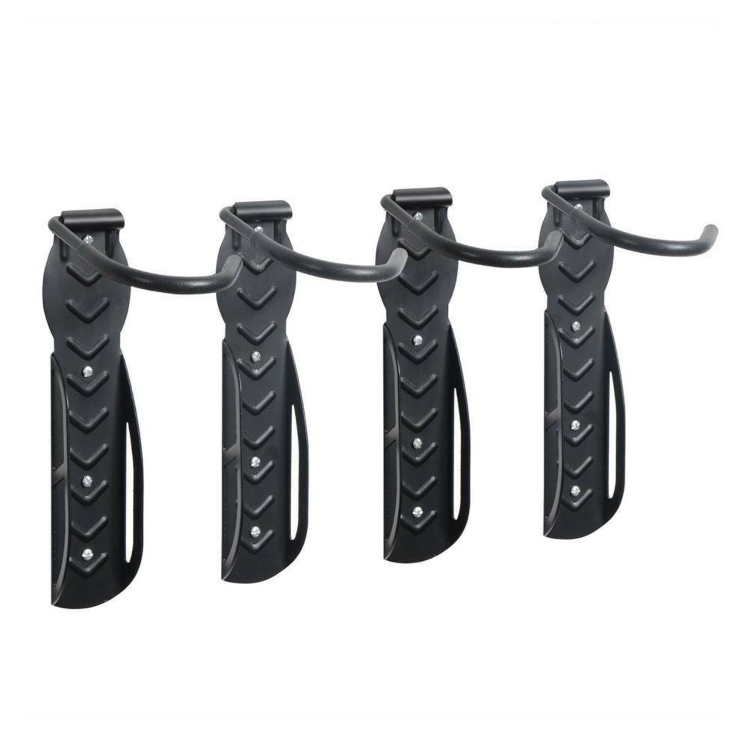 Solid Wall Mounted 4 Pcs Bike Storage Rack