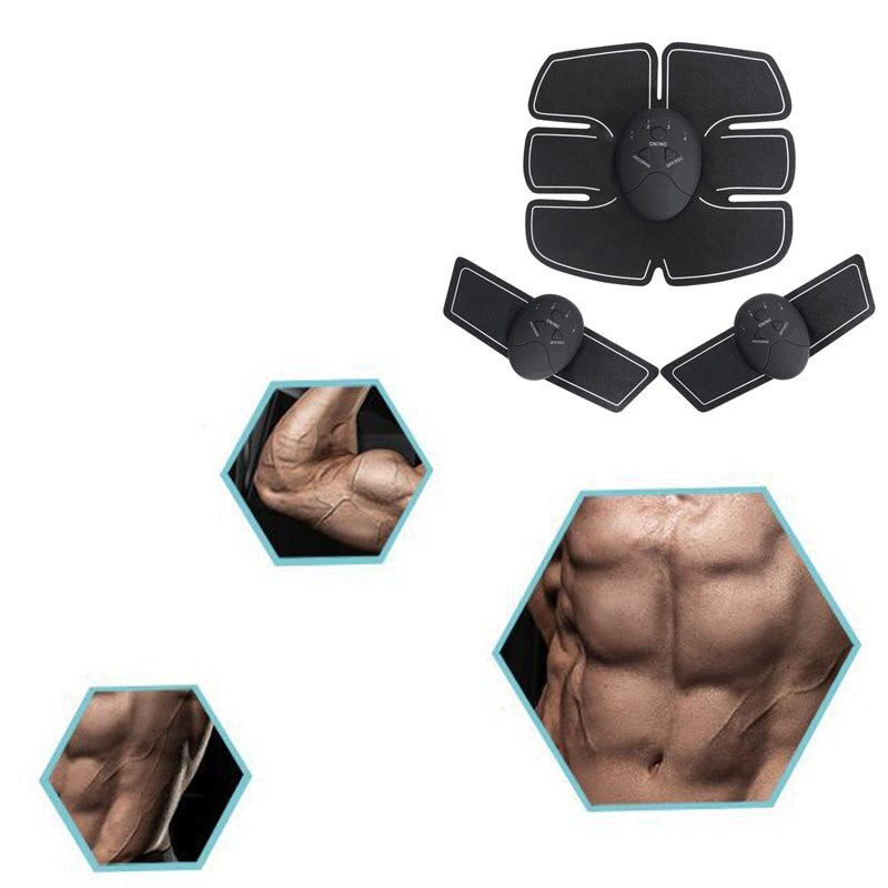 Muscle Massager Six Pack Abs | Training Body Shape Fit Set ABS Six Pad Abdominal