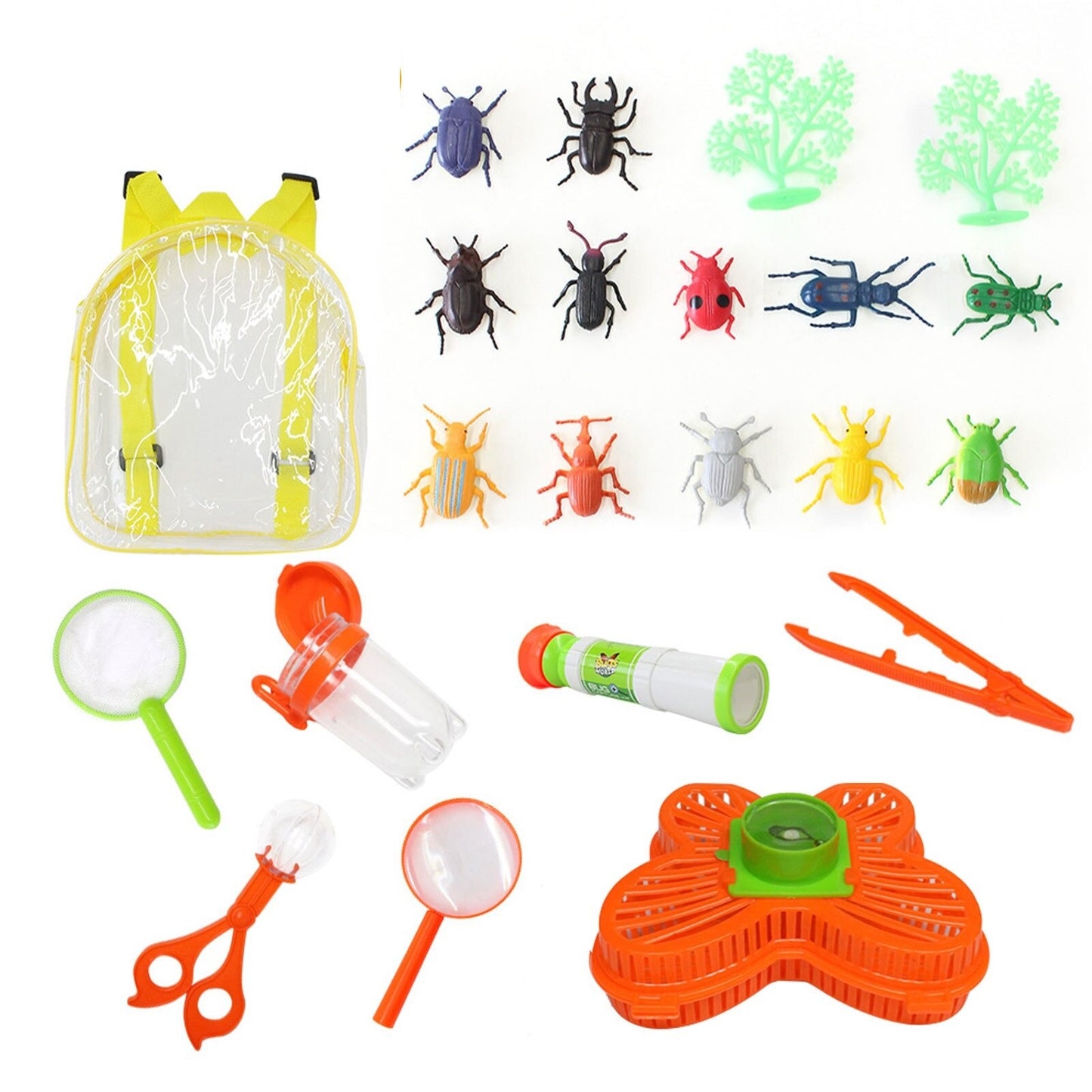 22 Pcs Outdoor Kids Explorer Kit Nature Bug Childrens Explorer Kit Observation Box Children's Nature Explorer Kit