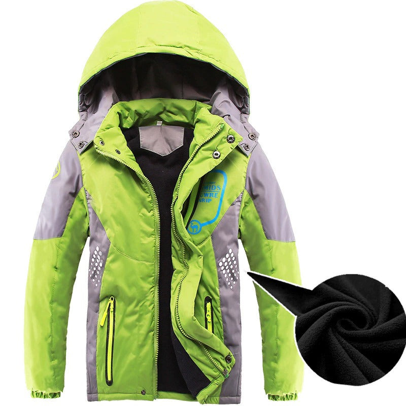Waterproof Windproof Kids Winter Coat Padded Winter Coat for Childrens Waterproof Winter Coat