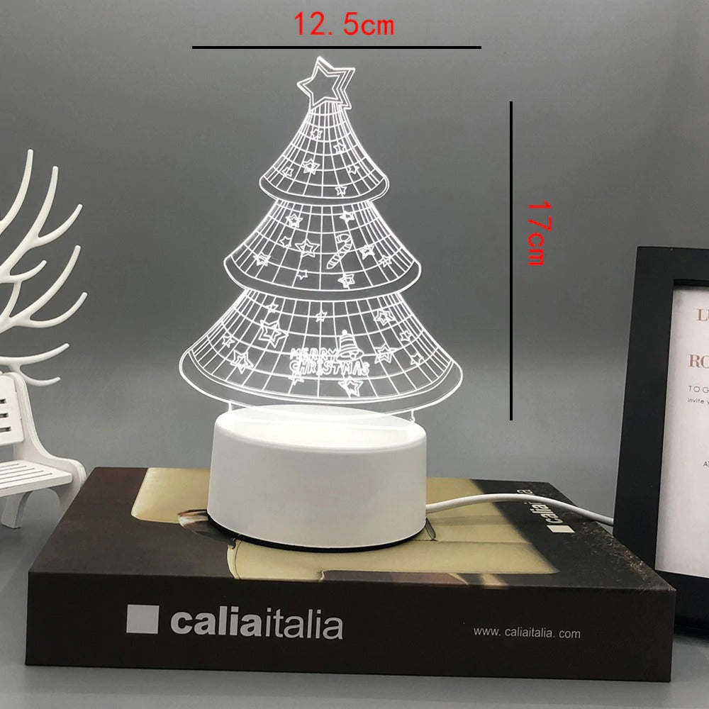 3d Lamp Bedside LED lamp Rechargeable