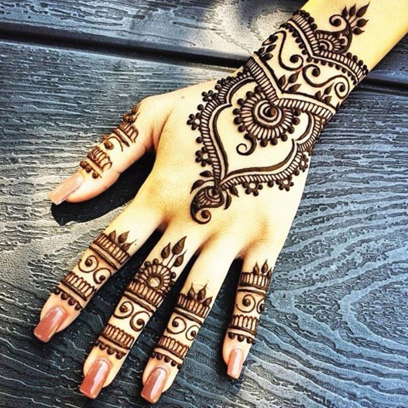 Henna Temporary Art Tattoos Kit, 4 Conical Painting Tattoo & 20 Packs Tattoo Stencils. Waterproof, Safe & Easy To Use, Perfect for Beginners